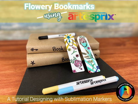 Artesprix Bookmark tutorial