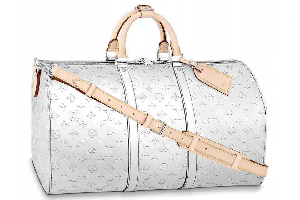 Louis Vuitton LV Initiales 40mm Reversible Belt in White Leather ref.530676  - Joli Closet