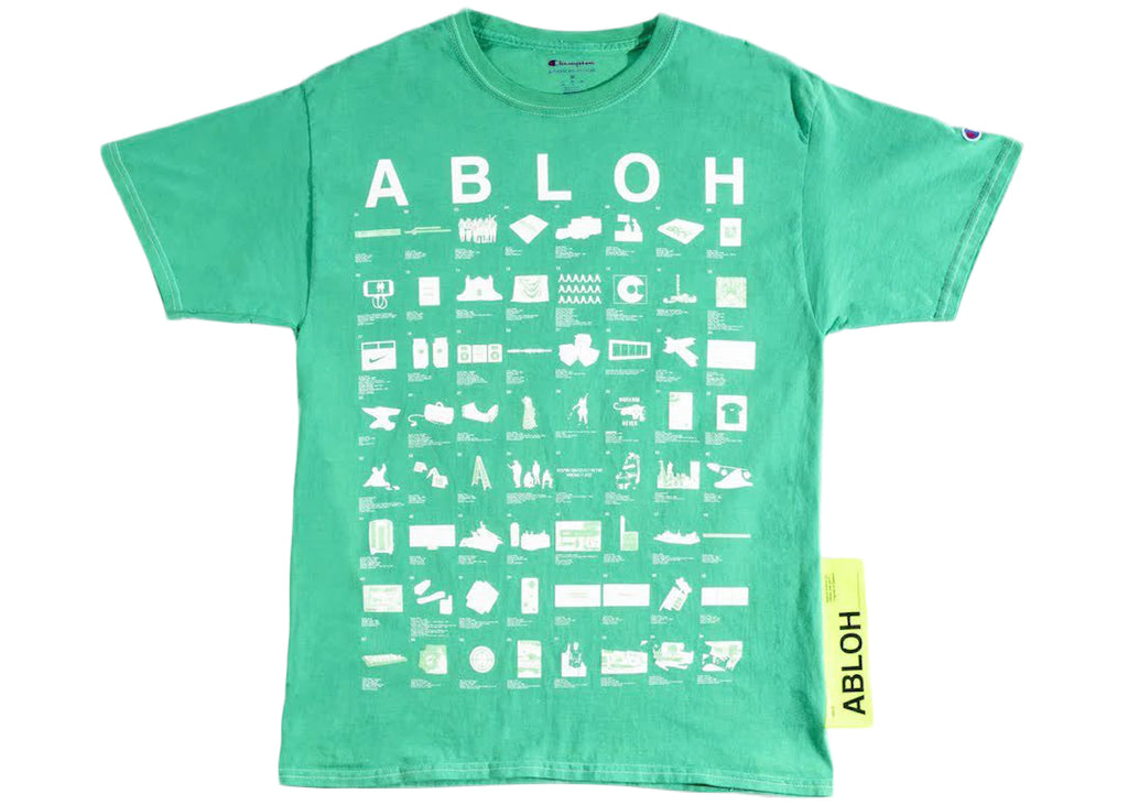 Virgil Abloh ICA Graffiti T-shirt Green – Status Orlando FL