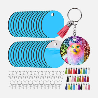 2.5 inch Round Blank Sublimation Earrings (2sided)/Sublimation Blanks/–  Just Vinyl and Crafts