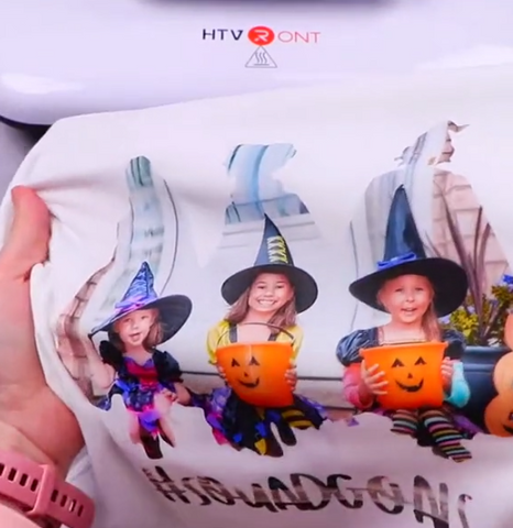 Halloween Shirt with HTV