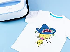 Apply the design to your T-shirt with a heat press