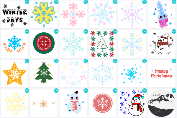 Christmas Snowflake SVG