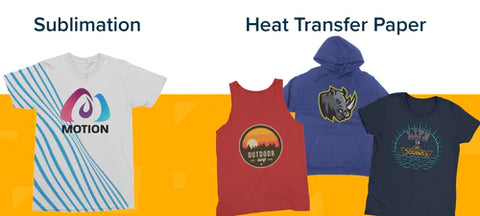 Sublimation vs Heat Transfer Paper: Which is Right for You? – HTVRONT