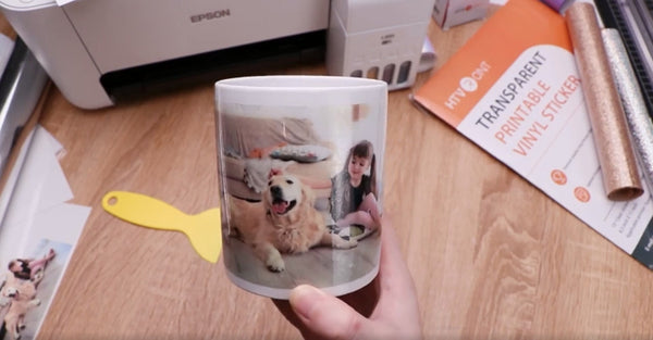 sublimation on glass cups