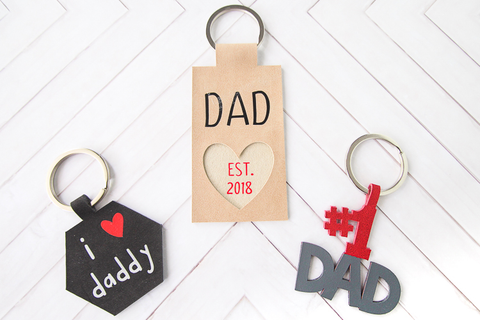 Handmade key chain for dad