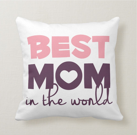 Handmade pillow for mom