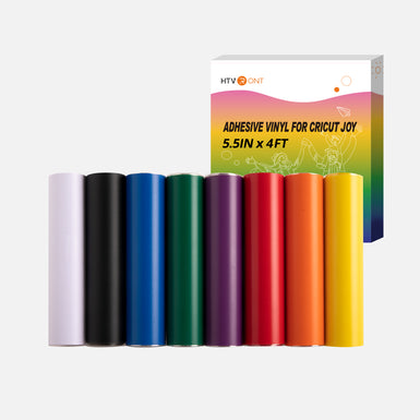 Permanent Smart Glossy Adhesive Vinyl Rolls - 5.5×4FT ( 8 Colors ) –  HTVRONT