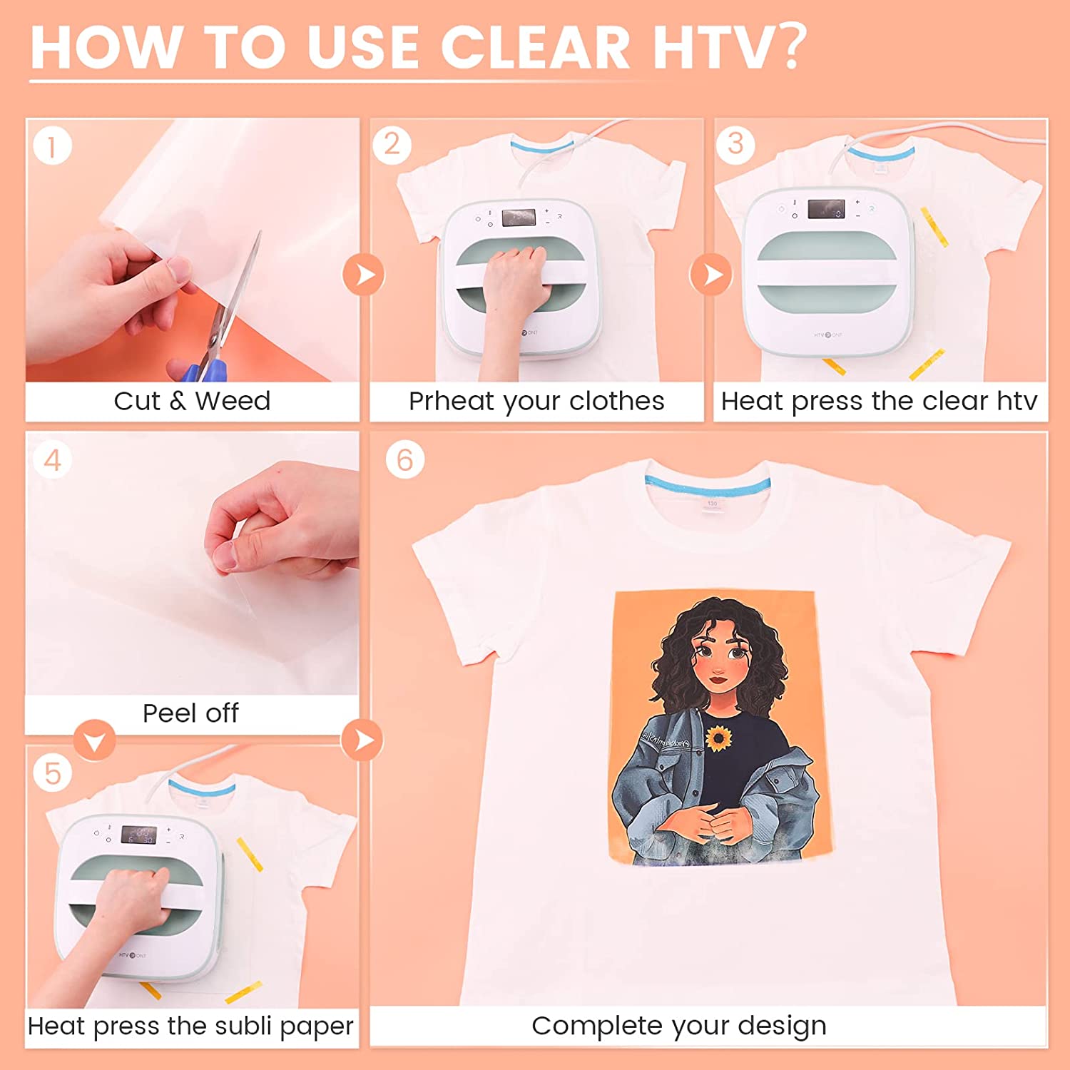 How to Apply HTV (Heat Transfer Vinyl) ⋆ Dream a Little Bigger