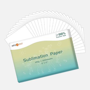 HTVRONT Sublimation Paper 120g 11X17 150Sheet for Any Inkjet