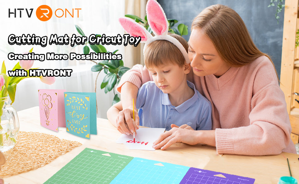 Cutting Mat For Cricut Joy - 4.5x12 6 Pack – HTVRONT