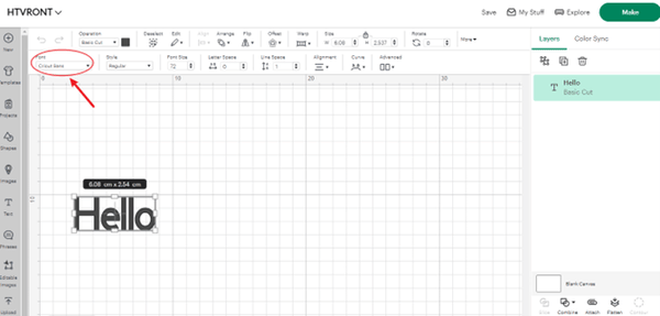 how to add fonts in cricut design space