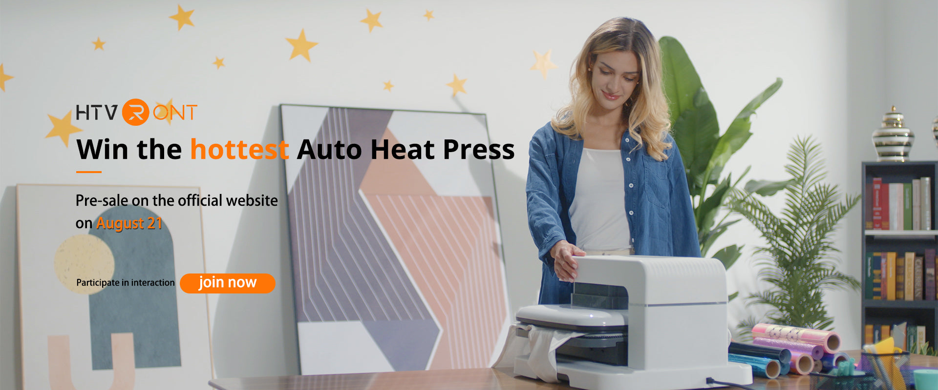  HTVRONT Auto Heat Press Machine and Heat Resistant Gloves :  Arts, Crafts & Sewing