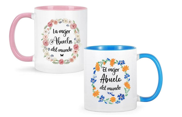 Personalized Christmas Mugs Set