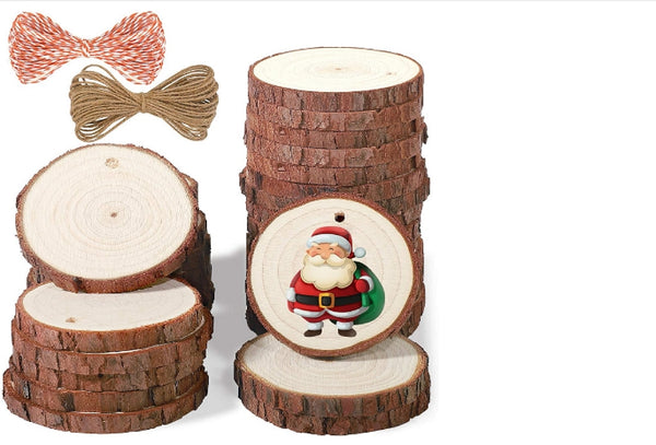 Wood Slice Ornaments