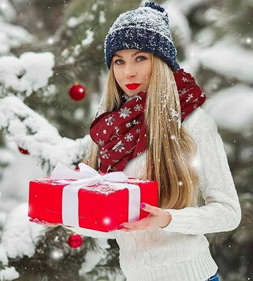 Snowflake Scarf