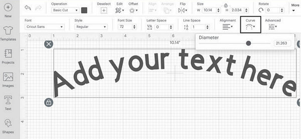 edit text on cricut design space