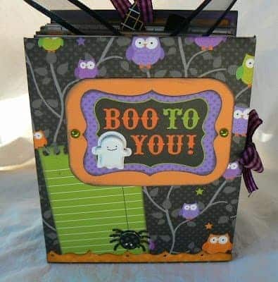 Halloween scrapbook paper