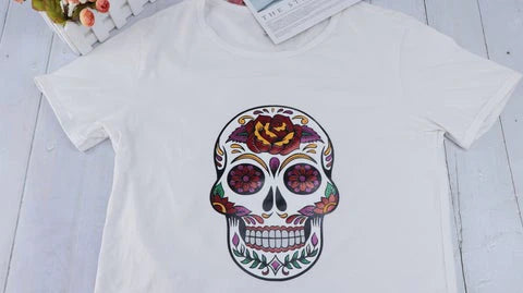 cricut shirt ideas: Sugar Skull T-Shirt