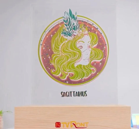 Cricut ideas: Sagittarius Decoration Art