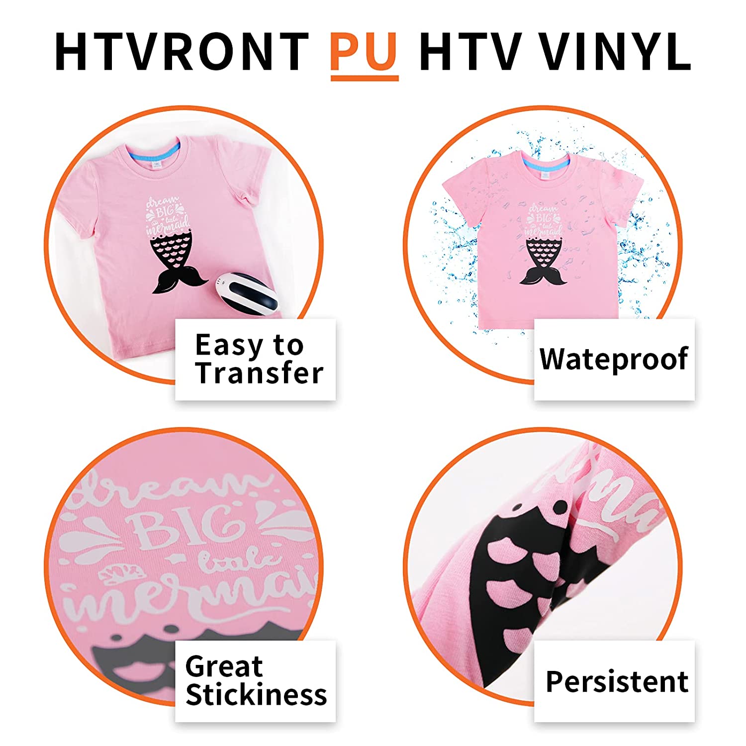 New Arrival HTV/Permanent Vinyl/Other Craft Tools for Vinyl HTVRont