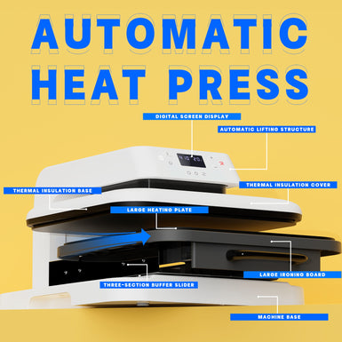 HTVRONT Auto Heat Press