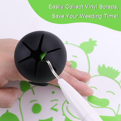 Craft Express Vinyl Weeding Scrap Collector - Keeps Your Workspace Cle