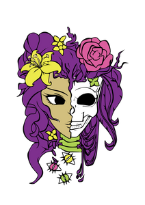 Download Skull Girl Svg File For Download Htvront