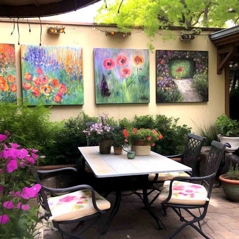 Can Canvas Art Be Hung Outside? A Comprehensive Guide MyPhotoArtStore.com