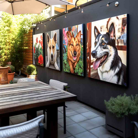 Can Canvas Art Be Hung Outside? A Comprehensive Guide MyPhotoArtStore.com