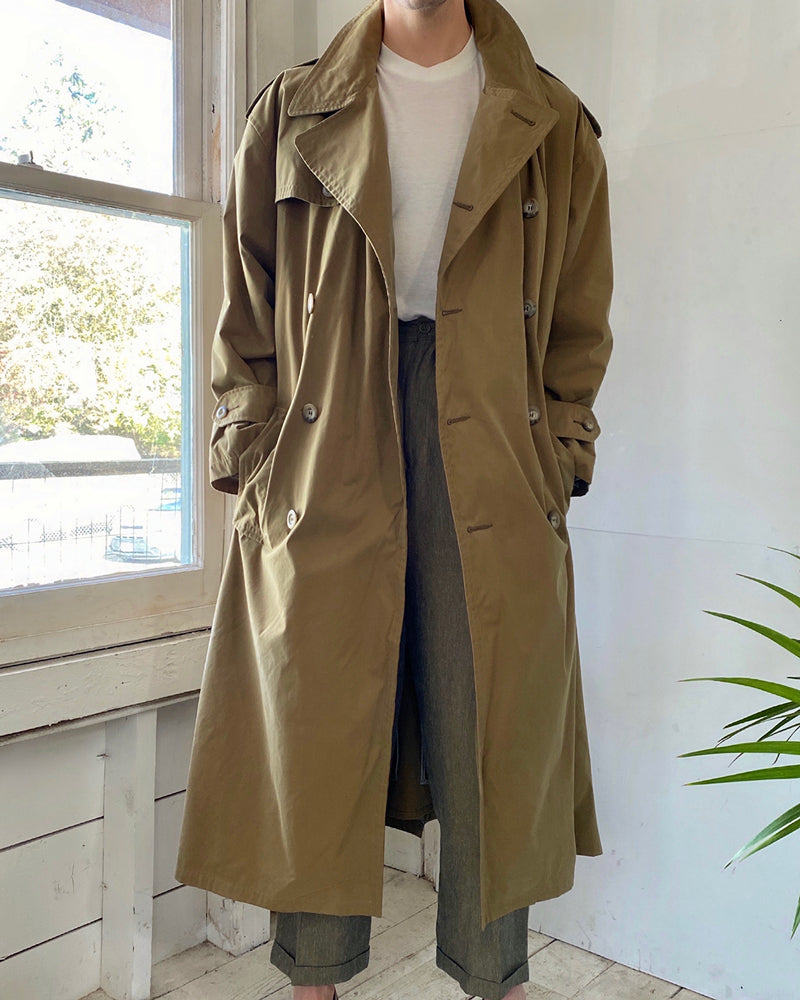 90s EMPORIO ARMANI Trench Coat イタリア製 prorecognition.co