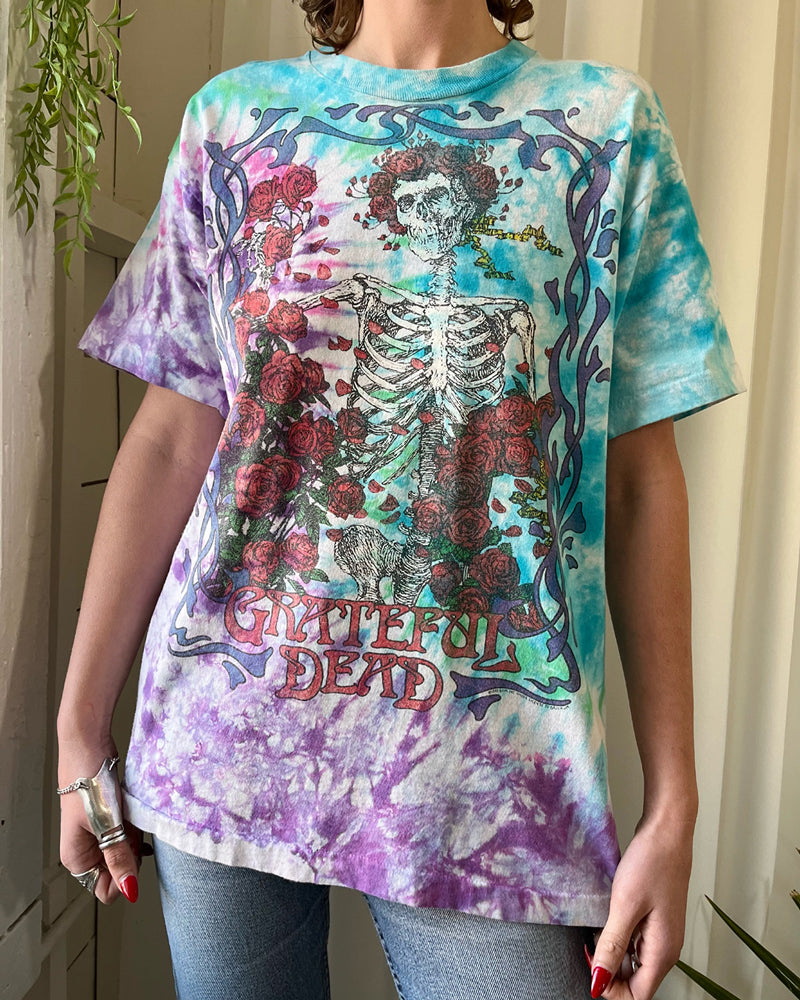 90s Grateful Dead 25th Anniversary Tour T-Shirt - Lucky Vintage