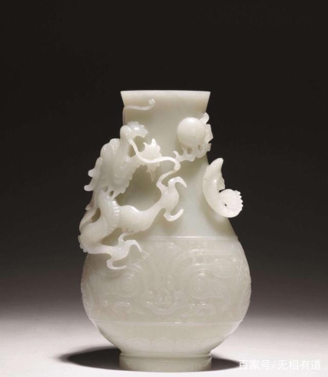 mutton fat jade art vase