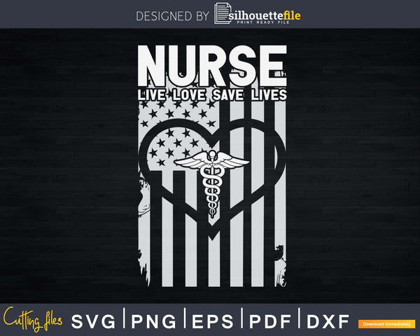 Free Free 223 Live Love Nurse Svg SVG PNG EPS DXF File