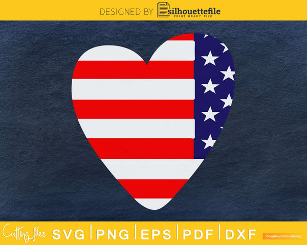 Free Free American Flag Heart Svg 58 SVG PNG EPS DXF File