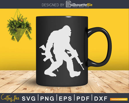 Bigfoot Pizza PNG, Funny Sasquatch Sublimation transfer PNG, Pizza