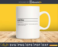 Free Free Coffee Definition Svg 615 SVG PNG EPS DXF File