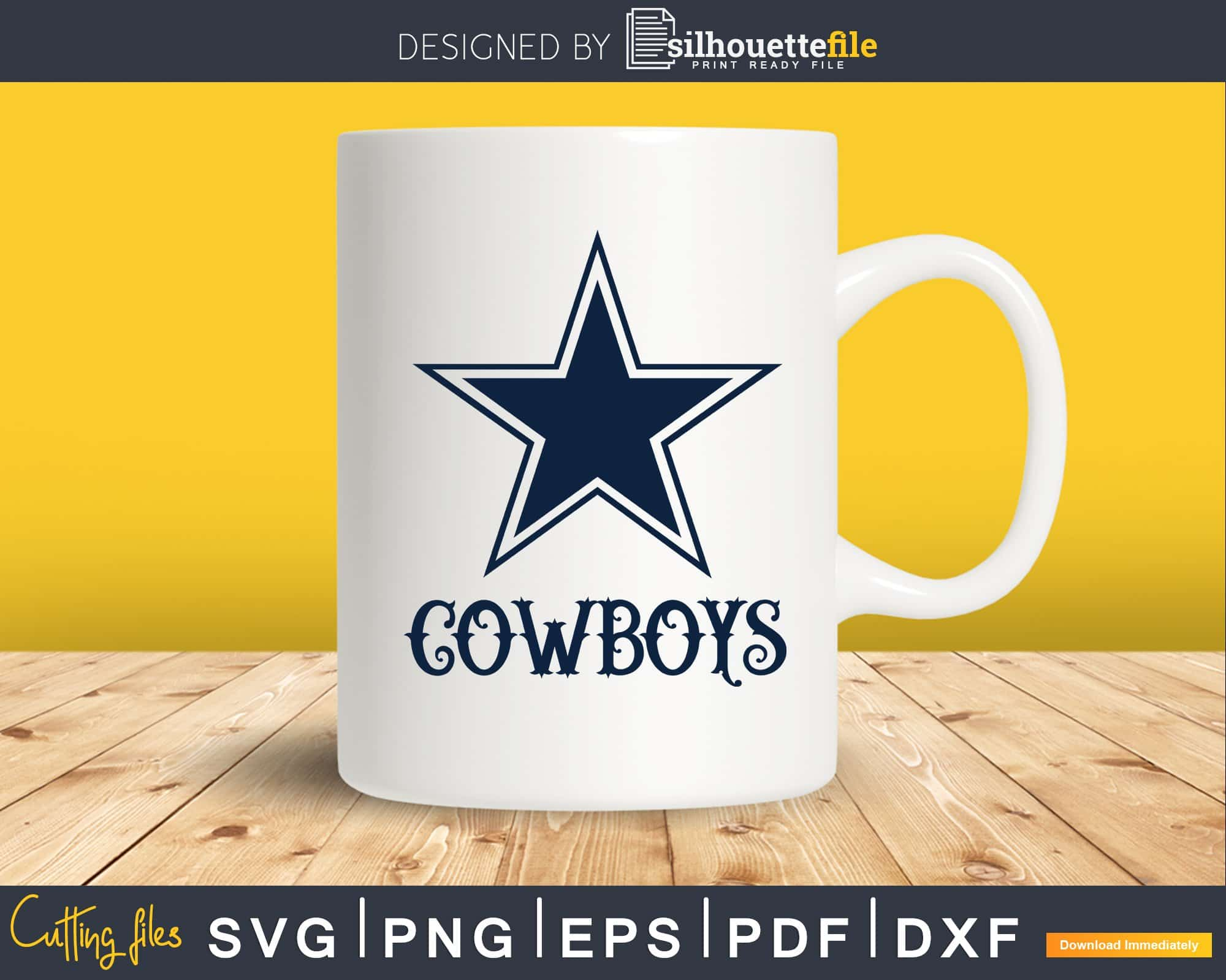 All i need is coffee and my Dallas Cowboys svg,eps,dxf,png file