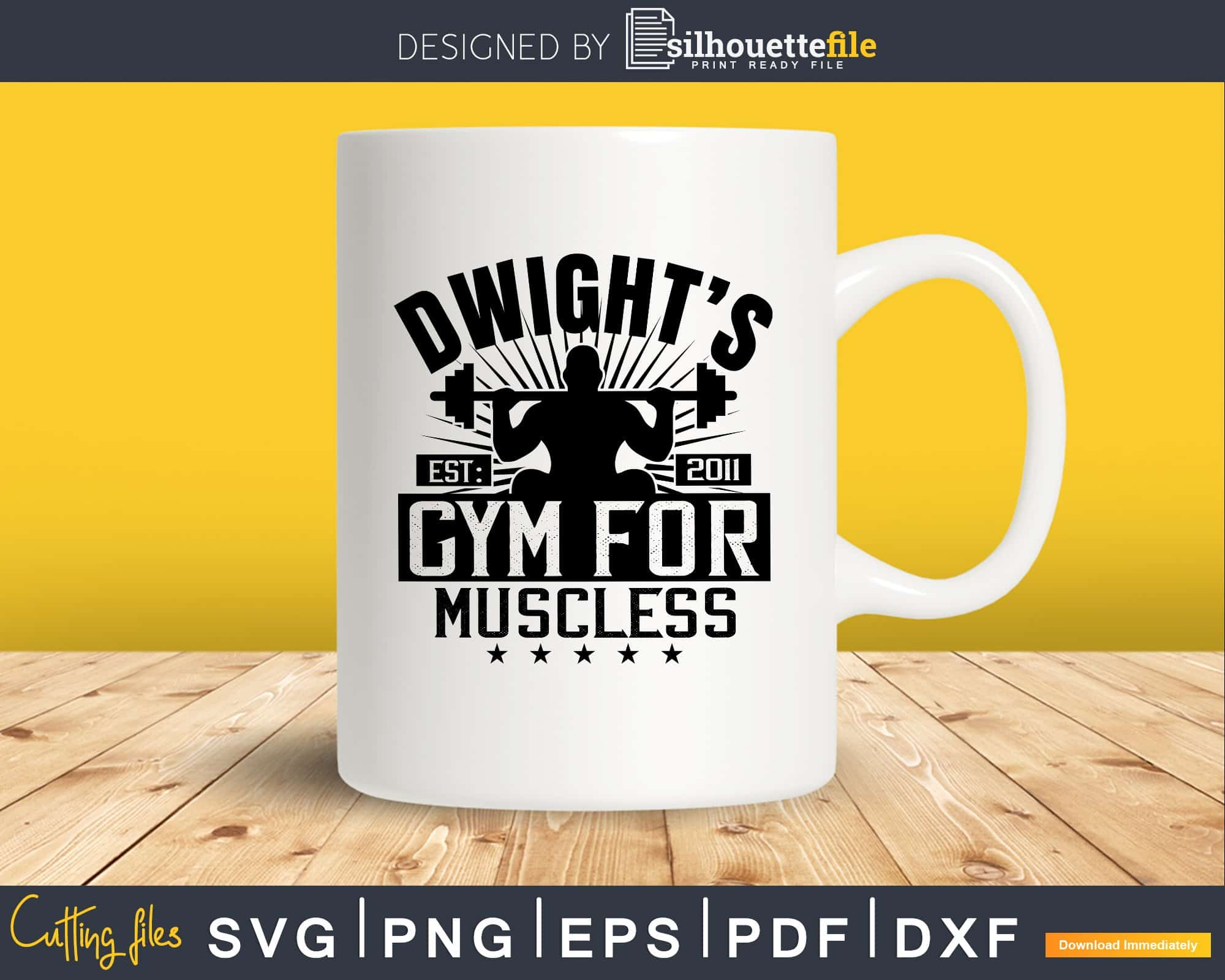 Dwight's Gym For Muscles - Coffee Mug