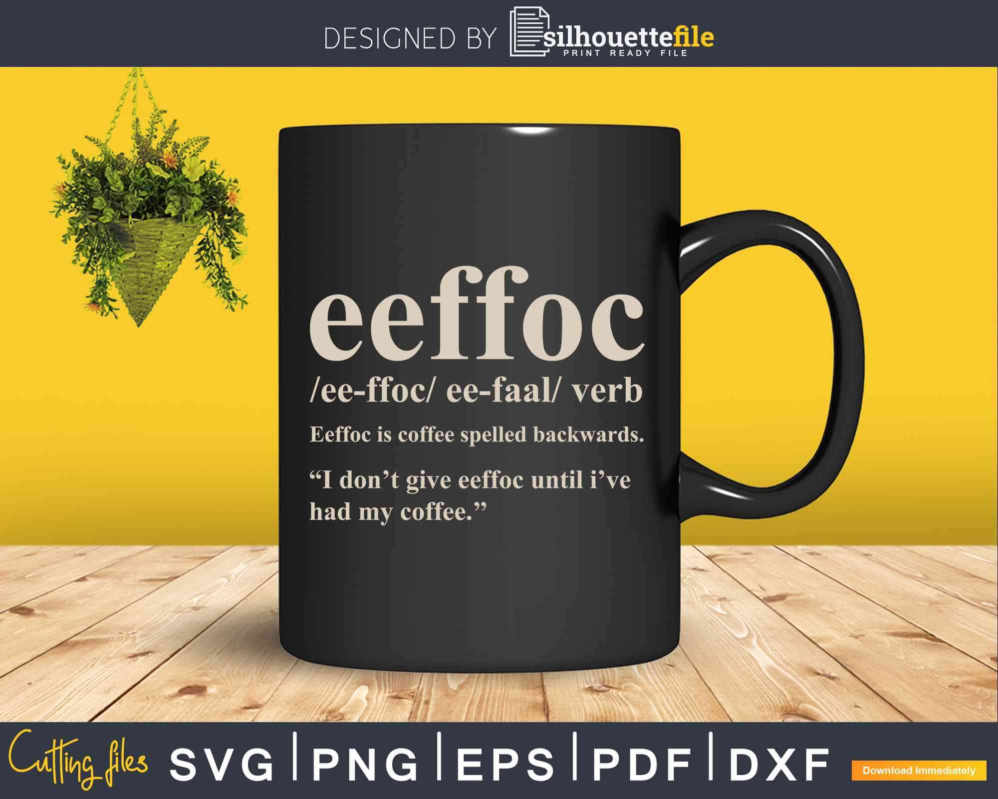 Coffee Cup Instant Digital Download Svg, Png, Dxf, and Eps Files Included  Coffee to Go Cup, Latte, Take Away Cup 