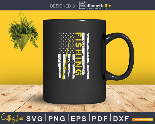 Free Free 197 Fishing Pole American Flag Svg SVG PNG EPS DXF File