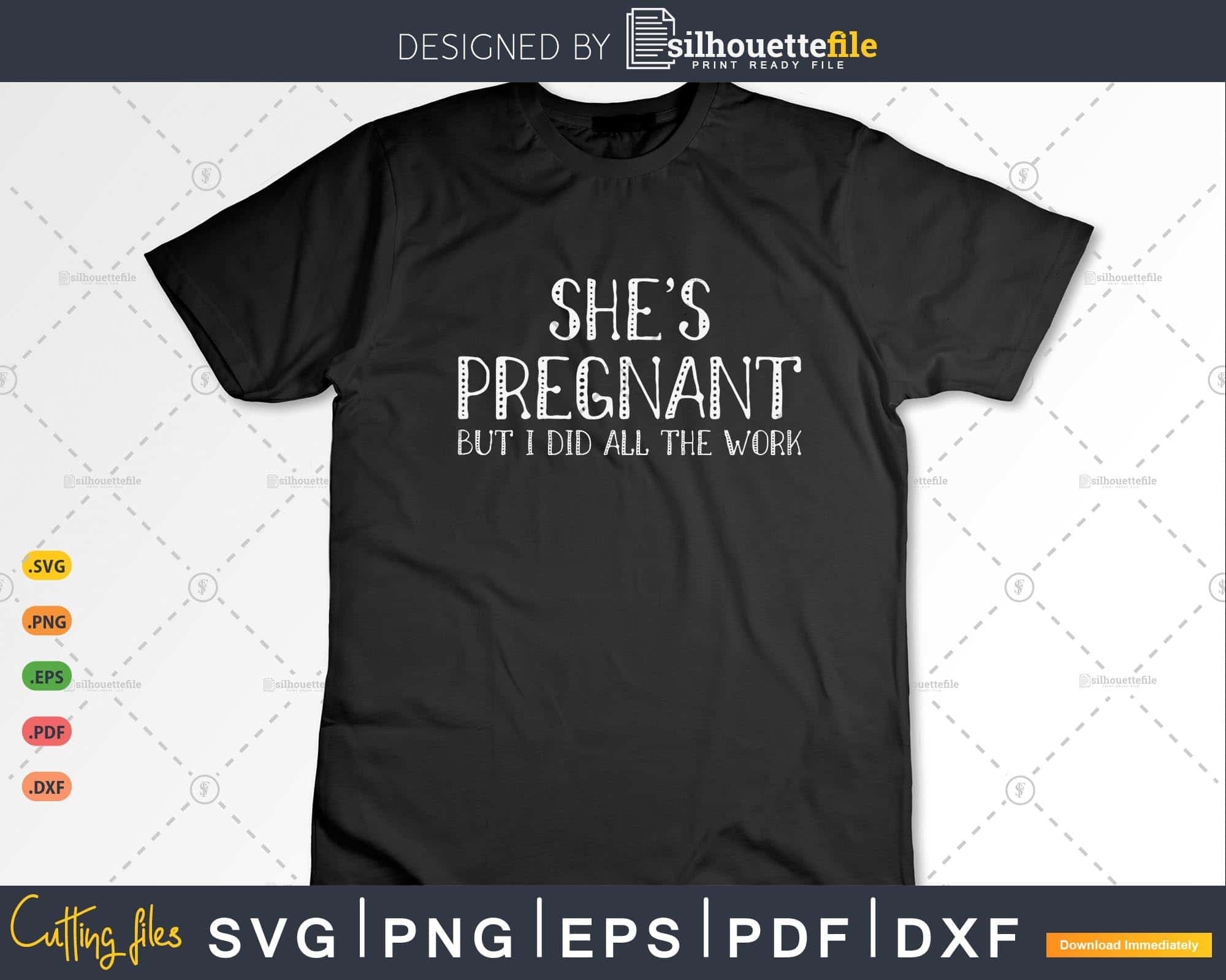 Baby is coming pregnant pregnant woman printed funny | Women's Pregnancy  T-Shirt