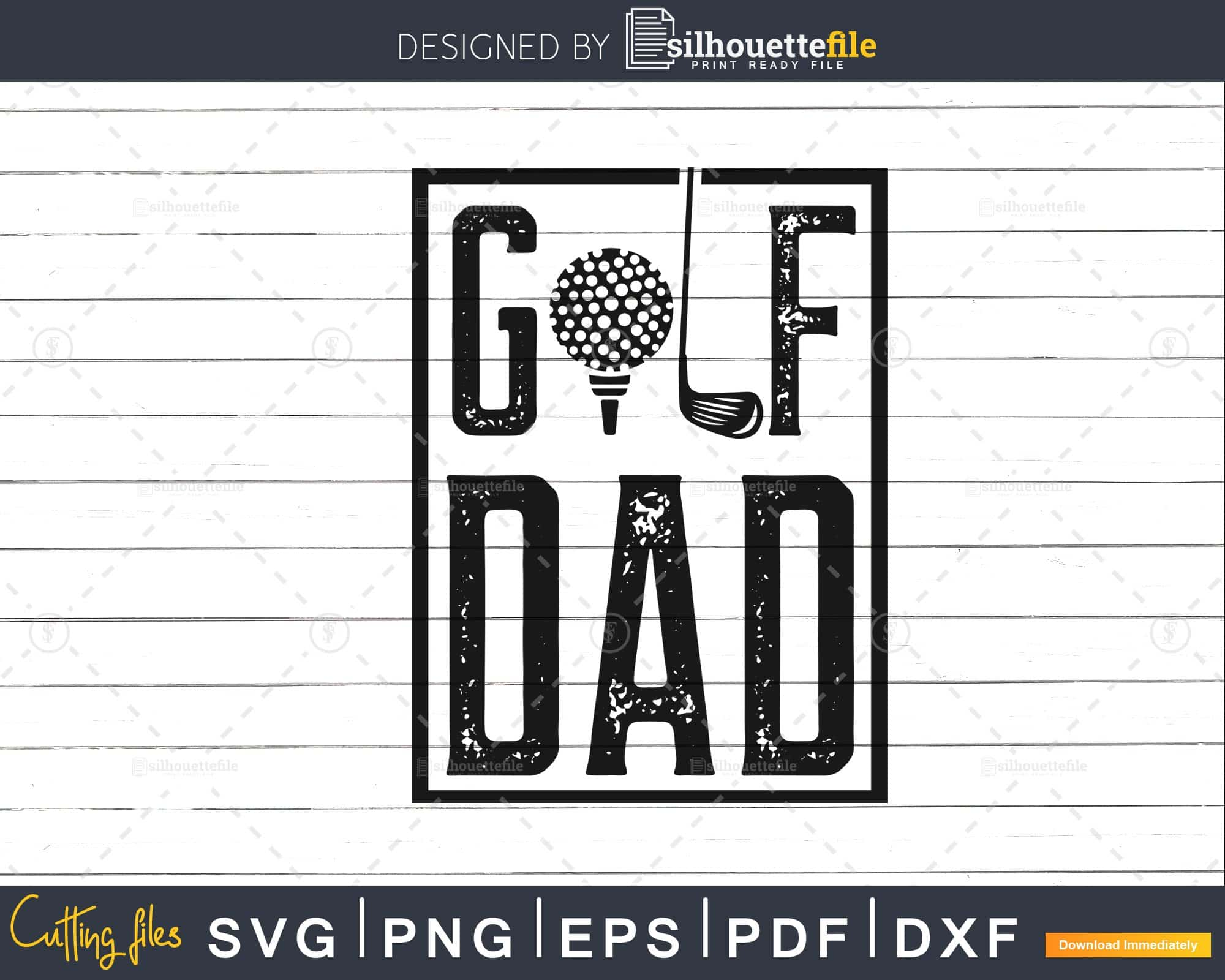 Download Golf Dad Svg Golf Golfing Dad Svg Father S Day Cutting Files