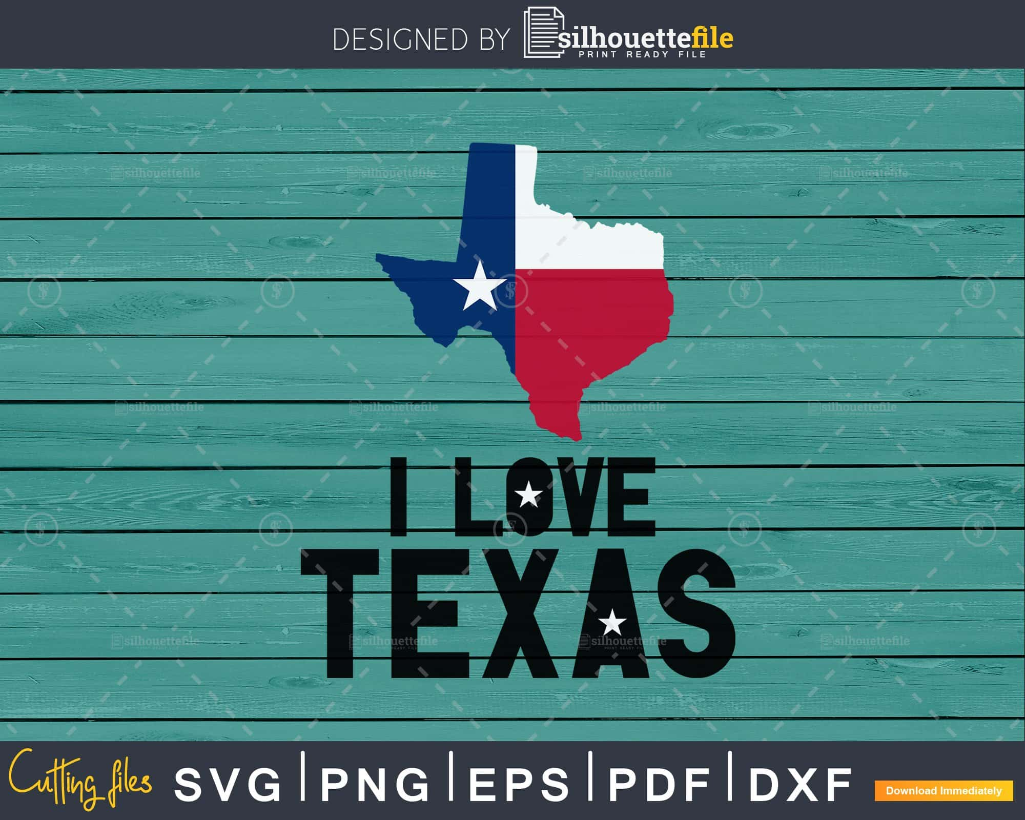 Download I Love Texas Map Flag Svg Cutting Cut Files For Cricut