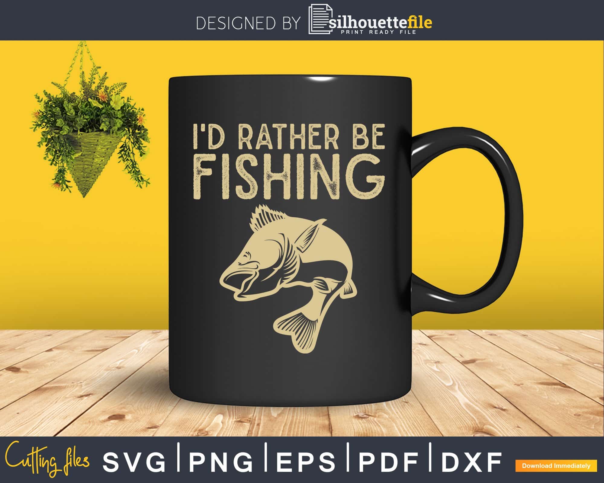 Buy Fishing Makes Me Happy SVG Instant Download Printable Cut File
