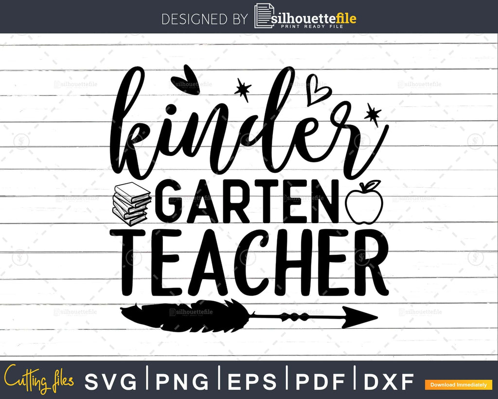 Download Kindergarten Teacher Svg Shirt Ideas For Cricut Vinyl Cutter