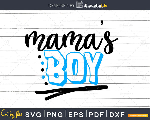 Download Mama S Boy Svg Mom Of Boys Svg Designs Cricut Silhouette Cut Silhouettefile
