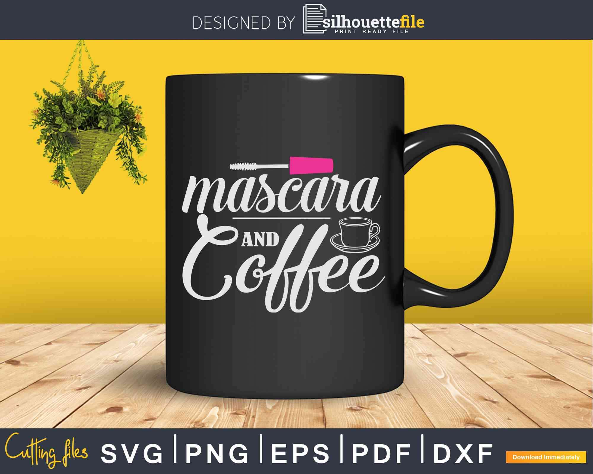 Coffee and Tea Bar Cut File for Silhouette and Cricut, INSTANT DOWNLOAD,  svg, png, dfx, and pdf