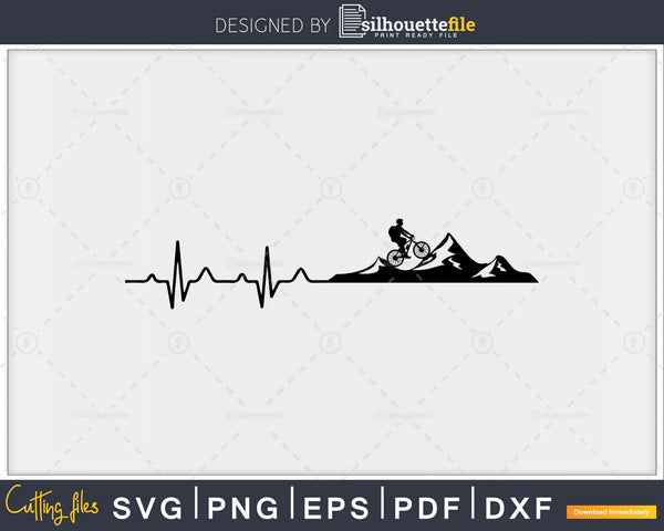 Free Free 169 Mountain Heartbeat Svg SVG PNG EPS DXF File
