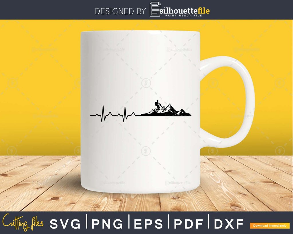 Free Free 342 Mountain Heartbeat Svg SVG PNG EPS DXF File
